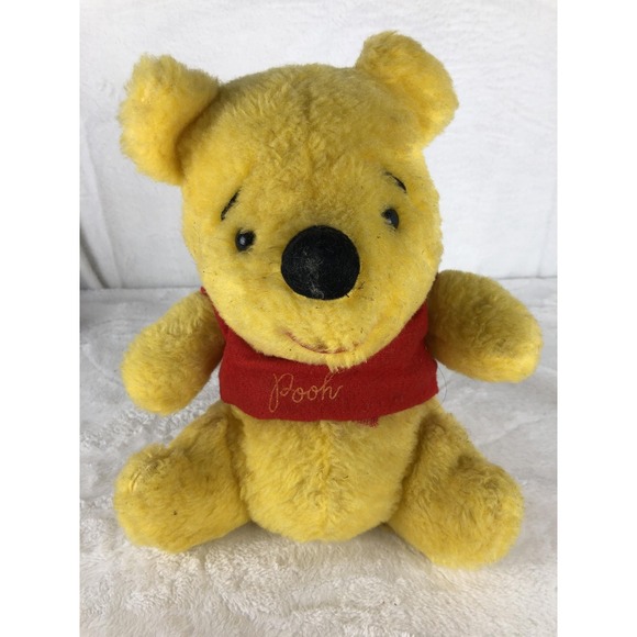 Disney Other - Vintage Disney Winnie the Pooh Plush Bear Sears Stuffed Animal Toy